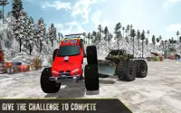 monstre course camion de neige Screen Shot 4