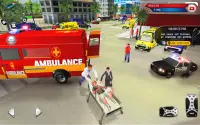 รถพยาบาลกู้ภัยจำลองไดรฟ์ 2018 🚑 Screen Shot 2