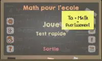 Math pour l'ecole Screen Shot 0