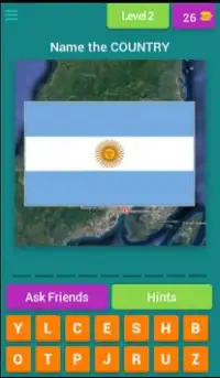 Flags of the World Quiz Screen Shot 2