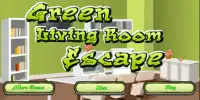 Green Living Room Escape Screen Shot 1