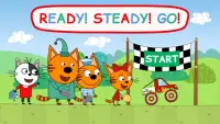 Kid-E-Cats: Kids Monster Truck Screen Shot 1