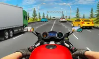 Tricky Moto Racing Traffic Highway Driving Screen Shot 2