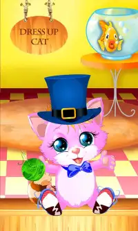 Dress Up Cat Screen Shot 0