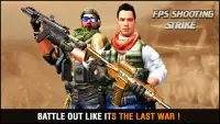 बंदूक खेल 2020: गोली मारने युद्ध के खेल Screen Shot 3
