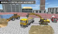 Excavadora arena Sim Truck Screen Shot 2