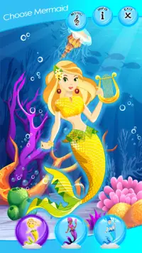 Princess Mermaid Dress Up Game Screen Shot 1