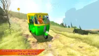 offroad tuk tuk auto rickshaw simulator Screen Shot 4