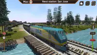 Train Ride Simulator: Jeu de chemin de fer Screen Shot 0