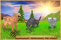 Mountain Lion: Wild Cougar Sim Screen Shot 4