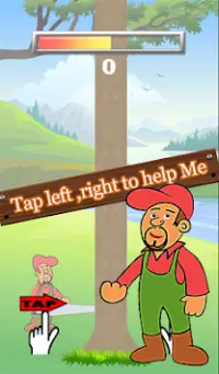 Timber Woodcutter Story Screen Shot 1