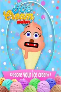 Ice Cream Maker - Dzieci Chef Screen Shot 2