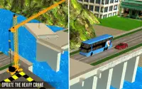 River Bridge Road Construction; Tower Crane Sim Screen Shot 10