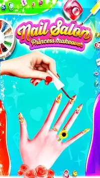 💅 Princess Vampire Nail Salon Manicure Screen Shot 2