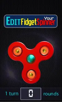 Fidget Spinner Simulation - Edit it Fidget Spinner Screen Shot 4