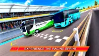 Corrida de ônibus polícia dos: Bus Simulator 2021 Screen Shot 2
