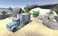 Offroad kargo kamyon şoförü simülatörü Screen Shot 1