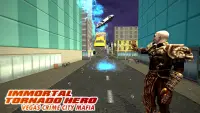 Robot Tornado Crime Simulator-Immortal Flying Hero Screen Shot 0