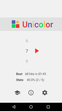 Unicolor - Color Game Screen Shot 0