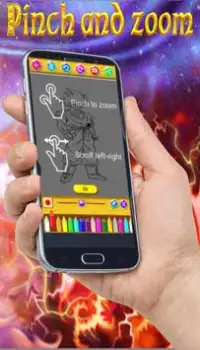 Learn to color Dragon Goku Ball Screen Shot 4