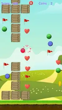 Un nouveau jeu "Ball Super Red Love Candy". Screen Shot 4