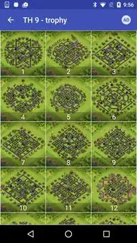 Maps of Clash Of Clans Screen Shot 0