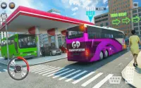 Passenger Modern Bus Simulation-City driving 2021 Screen Shot 6