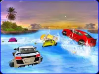 Water Surfing Car Racing 3D Screen Shot 11