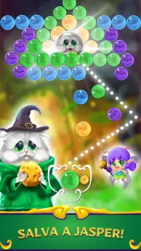 Bubble Shooter Witch 2021 - Magic Puzzle POP Games Screen Shot 0