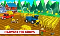 Tiny Farmer Family : Building Tycoon & Farming Sim Screen Shot 0