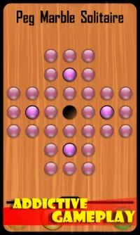 Peg Marble Solitaire Screen Shot 2