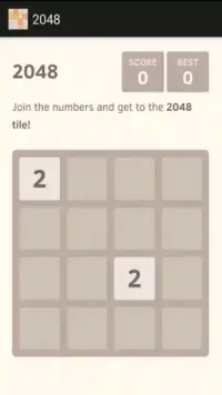 2048 Puzzle Screen Shot 0