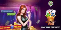 Teen Patti Live -3patti Poker Card Game Screen Shot 0