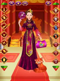 Chinese Traditional Fashion - Makeup & Dress up Screen Shot 17