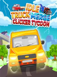 Idle Truck Clicker Tycoon samenvoegen Screen Shot 0