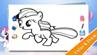 Pony Coloring For Toddlers Screen Shot 2