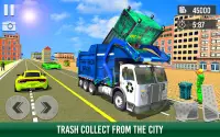 Waste Lixo Caminhão Dirigindo Screen Shot 5