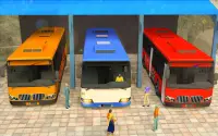 City Coach Bus Driving Simulator - Free Bus Games Screen Shot 4