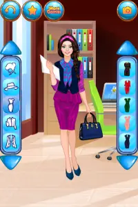 Ofis Kız Giydirme Oyunu Screen Shot 3