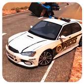 Police Car; City Crime Patrol Robber Chase Game 3D