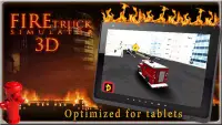 화재 트럭 시뮬레이터 Screen Shot 8