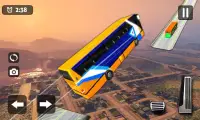 metro bus ramp aksi permainan simulator Screen Shot 3