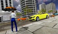 Taxi Car Driving Games Sim 3D Screen Shot 1