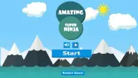 Amazing super ninja dash Screen Shot 0