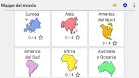 Mappe di tutti gli stati del mondo - Il mappa quiz Screen Shot 7