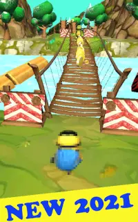 Subway Banana Run 3D : Jungle Dash Adventure Screen Shot 4