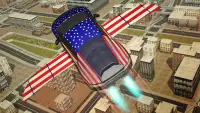Free Flying Racing Car Driving Screen Shot 4