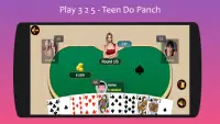 325 Card Game - Teen Do Panch Screen Shot 1
