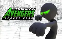 Stickman Vengadores Liga héroe Screen Shot 5