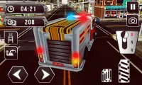 FireFighter 3D: American Truck Fire Pagsagip Screen Shot 1